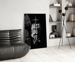 Phoenix Bold Motivational Typography Glass Wall Art
