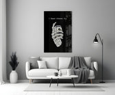 Vitamin Cash Skeleton Hand Money Glass Wall Art