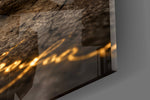 Cosmic Colosseum Fountain Pen Glass Wall Art