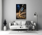 Cosmic Colosseum Fountain Pen Glass Wall Art