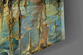 Big Ben Westminster Surrealist Style Glass Wall Art