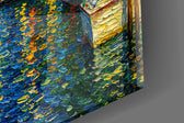 Venice Grand Canal Van Gogh Style Glass Wall Art