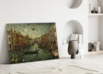 Venice Grand Canal Bosch Style Glass Wall Art
