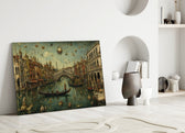 Venice Grand Canal Bosch Style Glass Wall Art
