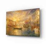 Venice Grand Canal Turner Style Glass Wall Art