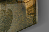 Venice Grand Canal Da Vinci Style Glass Wall Art