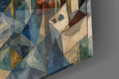 Venice Grand Canal Cubist Style Glass Wall Art