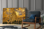 Sagrada Familia Klimt Style Glass Wall Art