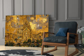 Sagrada Familia Klimt Style Glass Wall Art