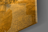 Pyramids of Giza Da Vinci Style Glass Wall Art
