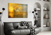 Big Ben Westminster Turner Style Glass Wall Art