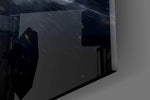 Cosmic Hands Reaching Across a Black Hole Glass Wall Art