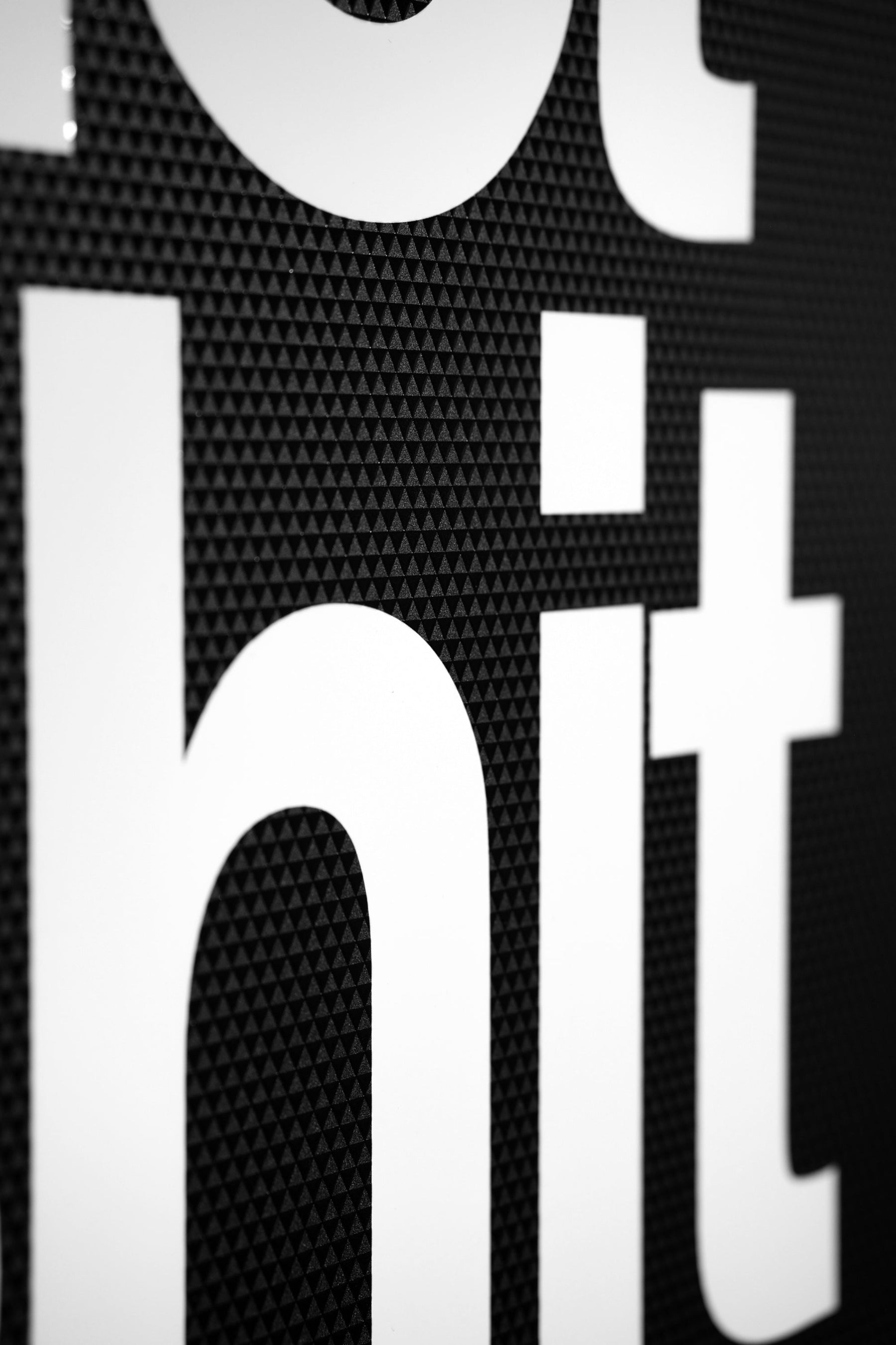 3D Prizma-Lake Ritmi — Saf Parlak Kabartma Baskı