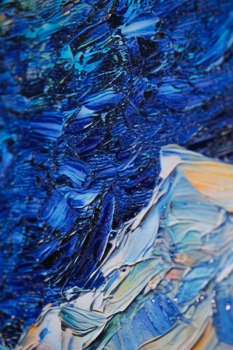 Semavi Döngü - 3D Kabartmalı Alüminyum Tablo