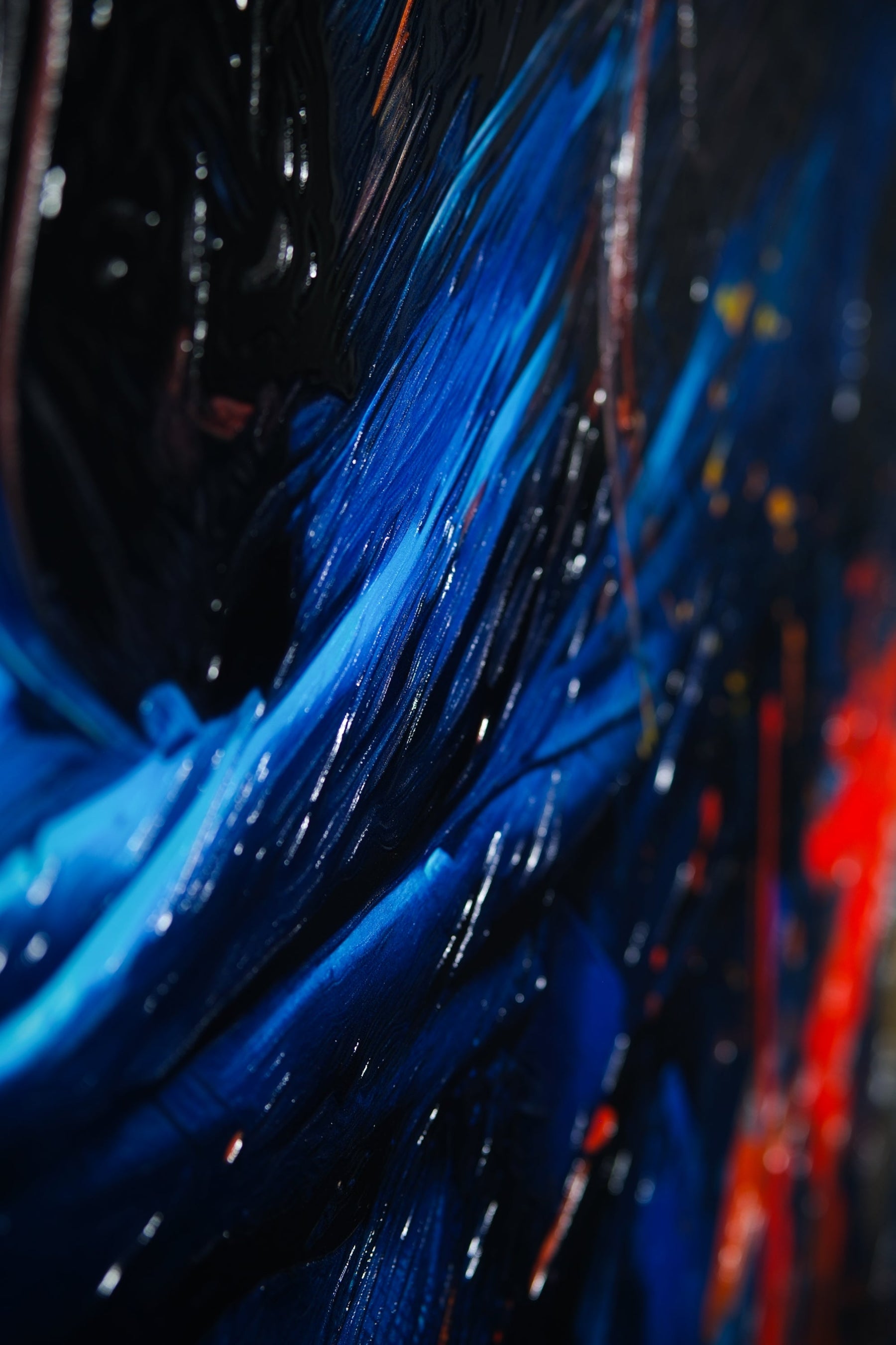 Pırıltı Ekolü Alüminyum Tablo | 3D Kabartma & Parlak Lak