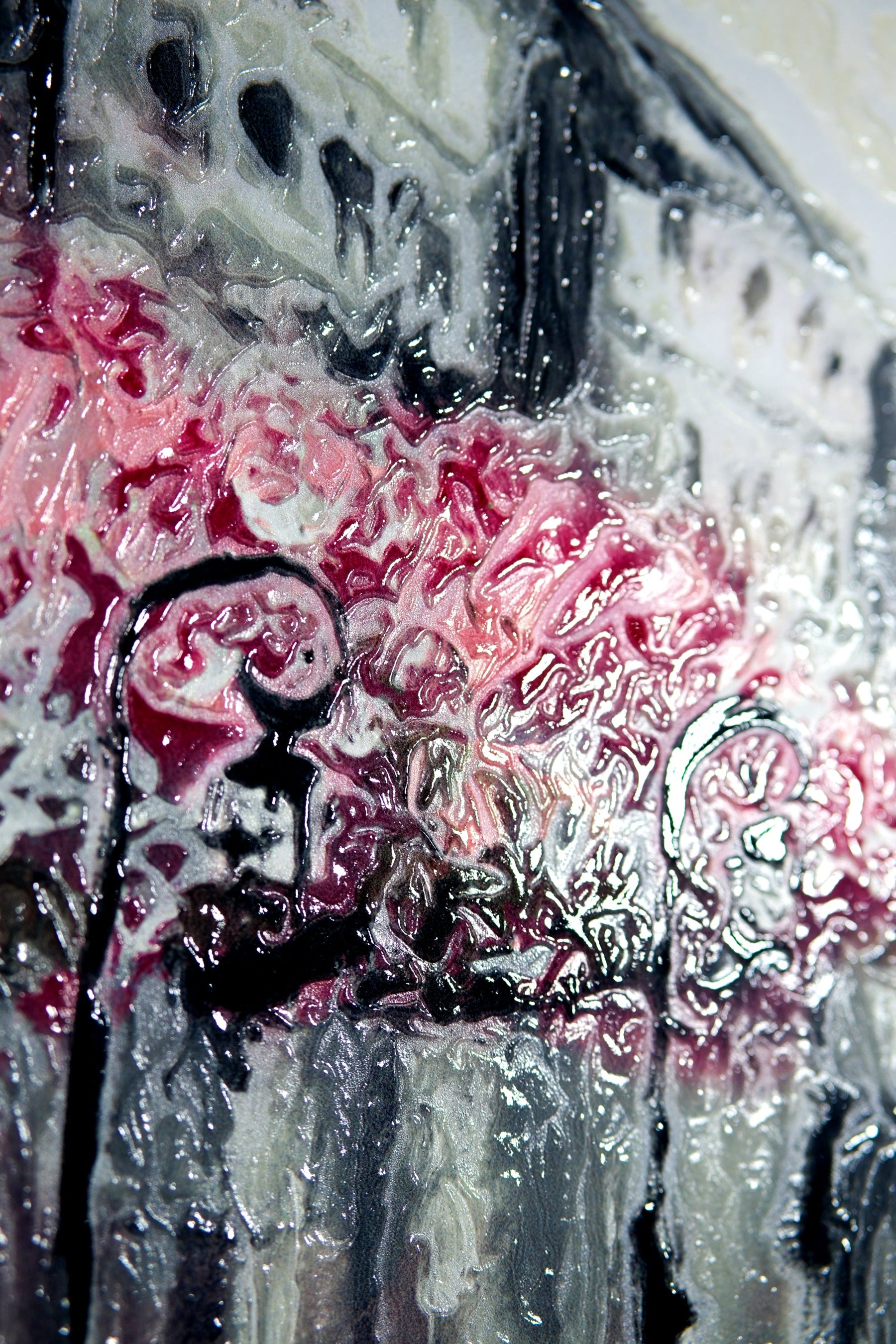 Paris in Bloom – 3D Kabartmalı, Yüksek Parlak Laklı Alüminyum Tablo