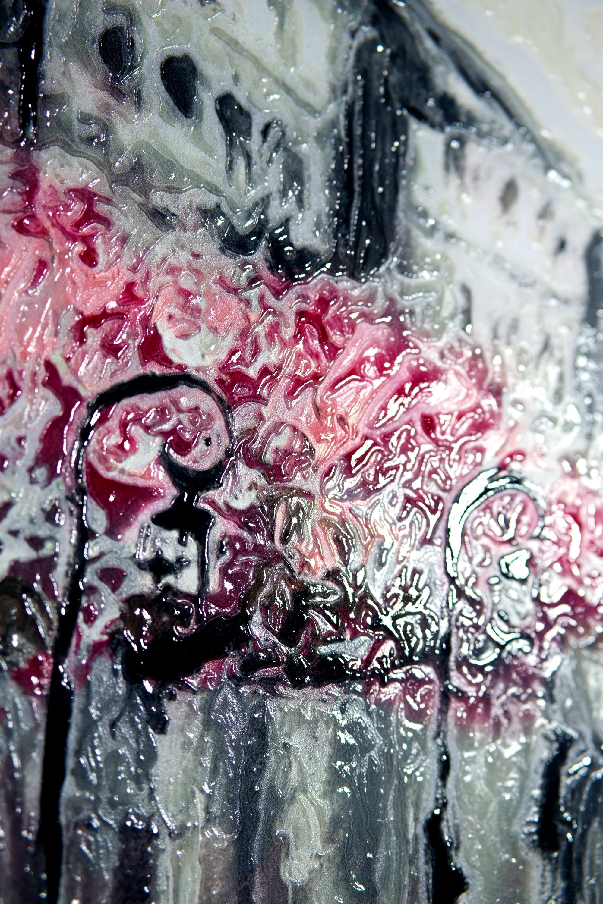 Paris in Bloom – 3D Kabartmalı, Yüksek Parlak Laklı Alüminyum Tablo