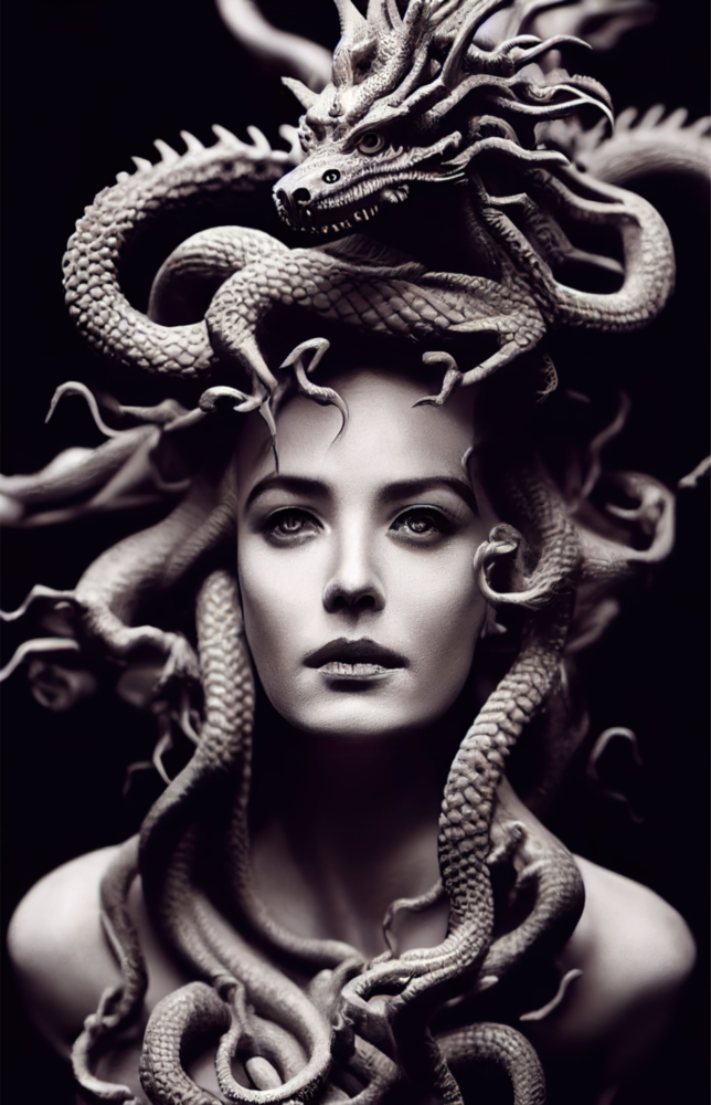 Medusa Cam Tablo || Tasarımcı Koleksiyonu