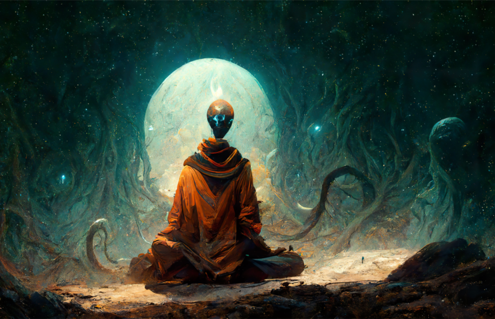 Meditasyon Cam Tablo || Tasarımcı Koleksiyonu