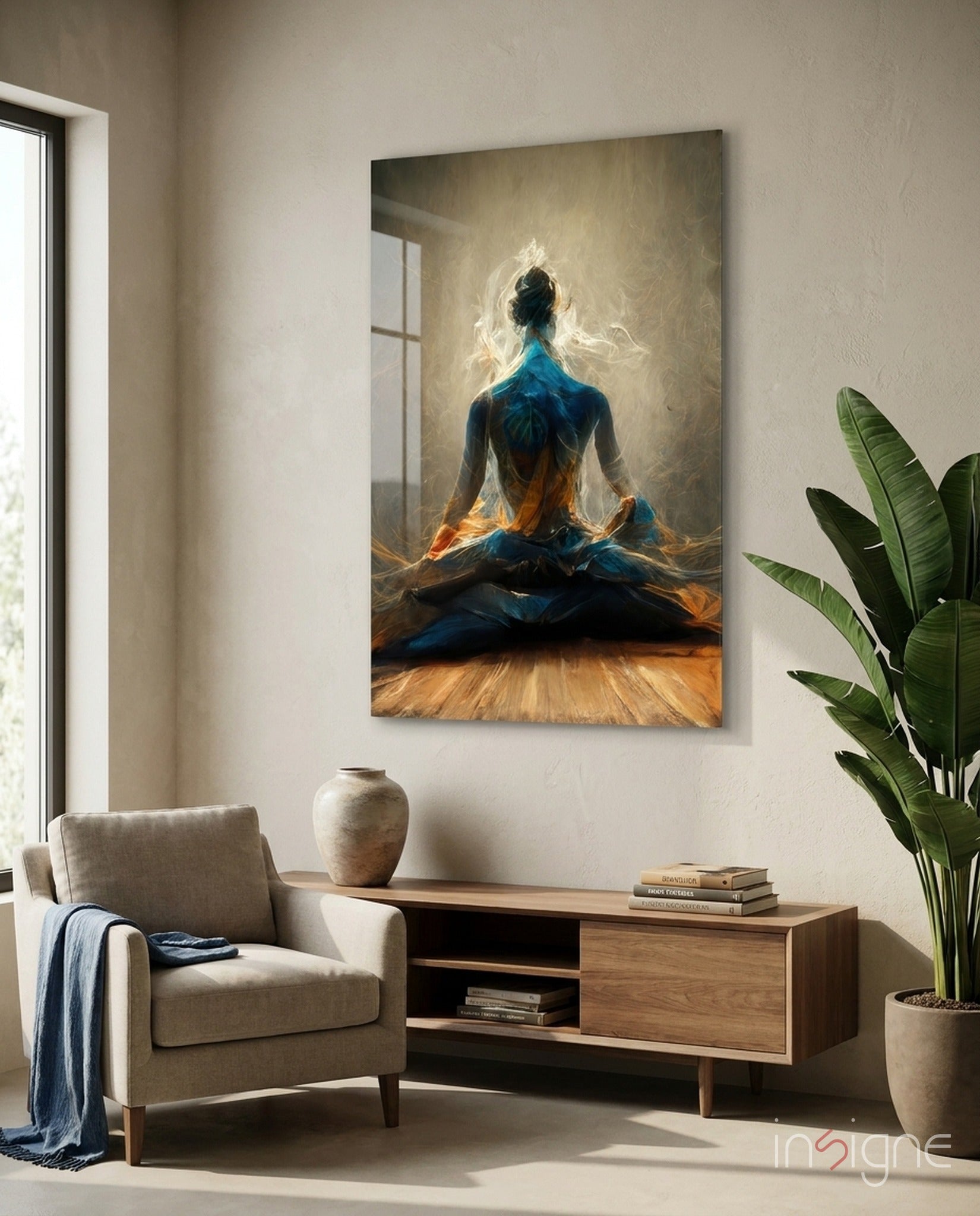 Meditasyon Cam Tablo || Tasarımcı Koleksiyonu