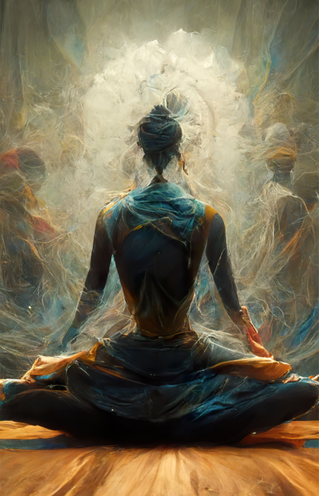 Meditasyon Cam Tablo || Tasarımcı Koleksiyonu