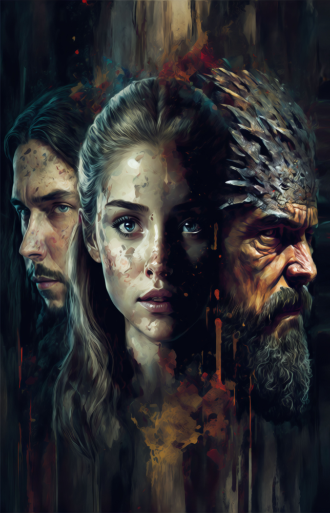Game of Thrones Cam Tablo || Tasarımcı Koleksiyonu