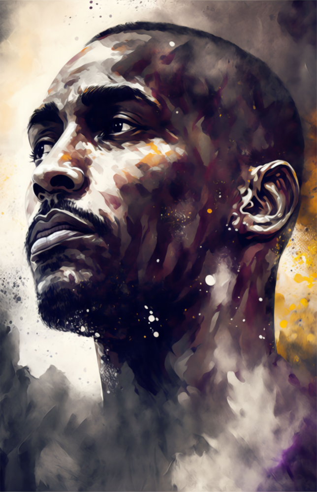 Kobe Bryant Cam Tablo || Tasarımcı Koleksiyonu