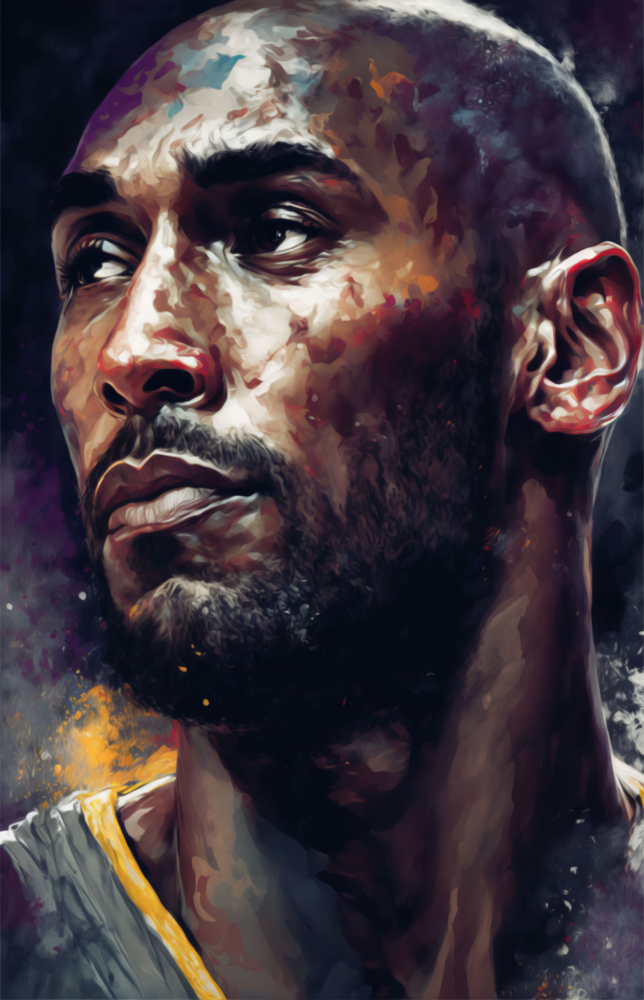 Kobe Bryant Cam Tablo || Tasarımcı Koleksiyonu