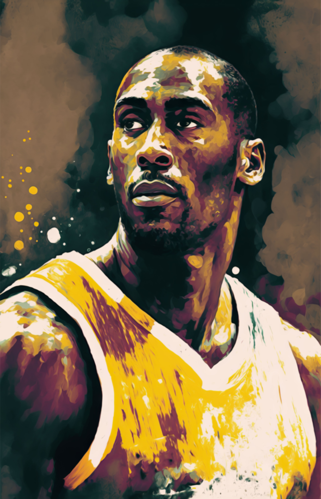 Kobe Bryant Cam Tablo || Tasarımcı Koleksiyonu