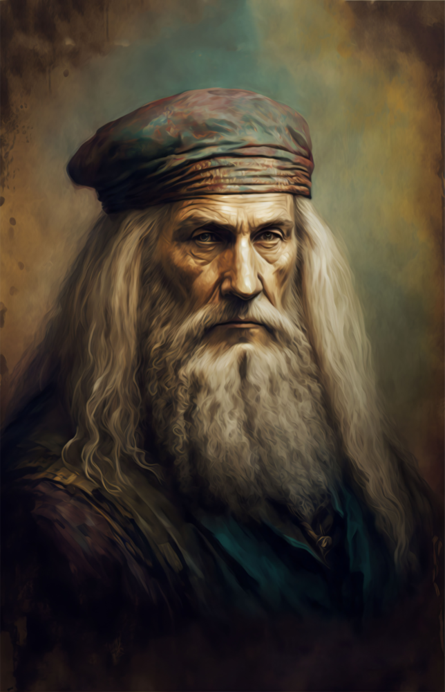 Leonardo da Vinci Cam Tablo || Tasarımcı Koleksiyonu