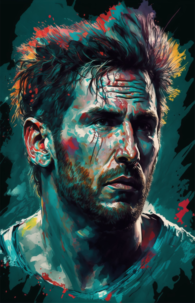 Messi Cam Tablo || Tasarımcı Koleksiyonu