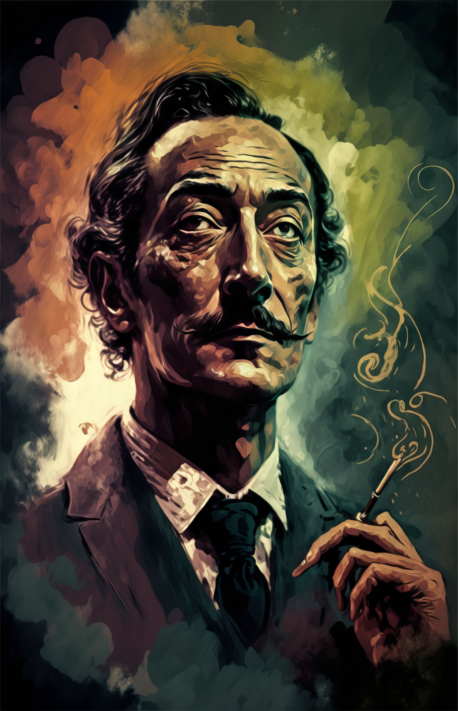 Salvador Dali Cam Tablo || Tasarımcı Koleksiyonu