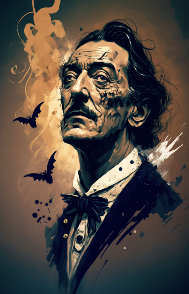 Salvador Dali Cam Tablo || Tasarımcı Koleksiyonu