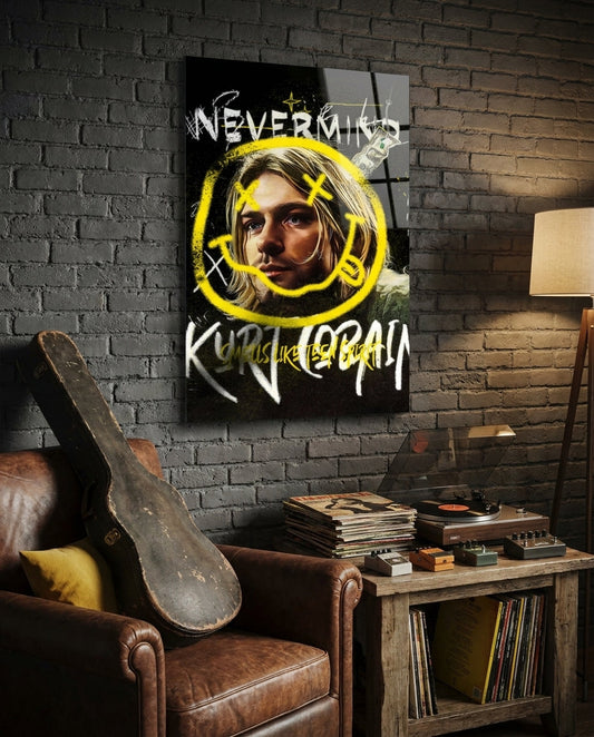 Grunge Efsanesi Cam Tablo || Tasarımcı Koleksiyonu