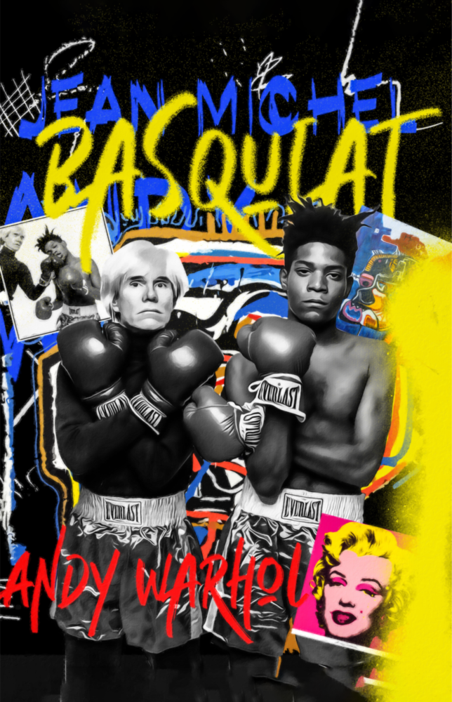Andy Warhol ve Jean-Michel Basquiat Cam Tablo || Tasarımcı Koleksiyonu