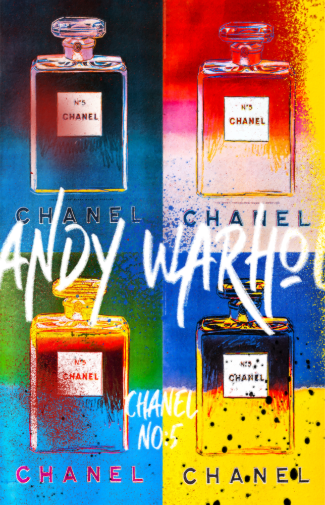 Andy Warhol ve Chanel Cam Tablo || Tasarımcı Koleksiyonu