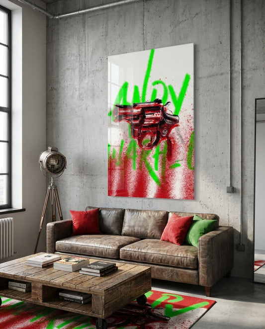 Pop Sanat Efsanesi Cam Tablo || Tasarımcı Koleksiyonu