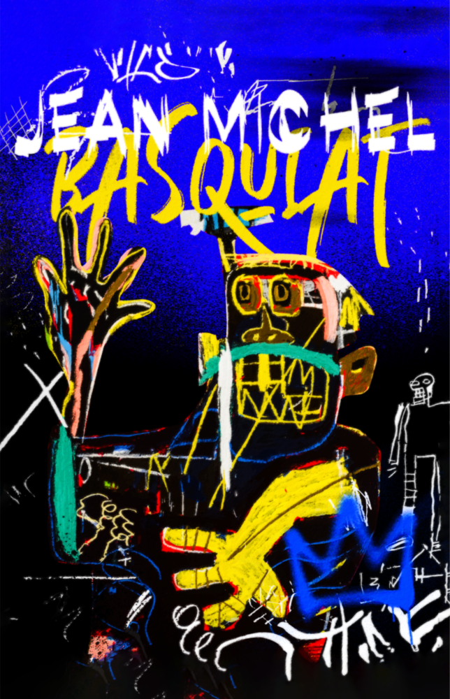 Jean-Michel Basquiat'nın tarzı Cam Tablo || Tasarımcı Koleksiyonu