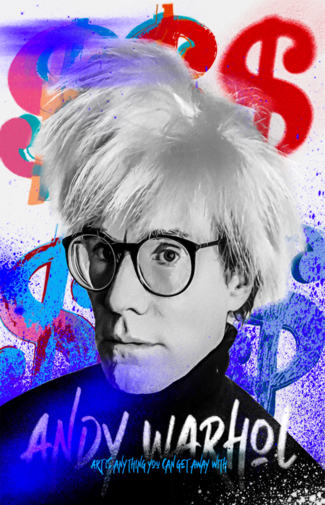 Andy Warhol Cam Tablo || Tasarımcı Koleksiyonu