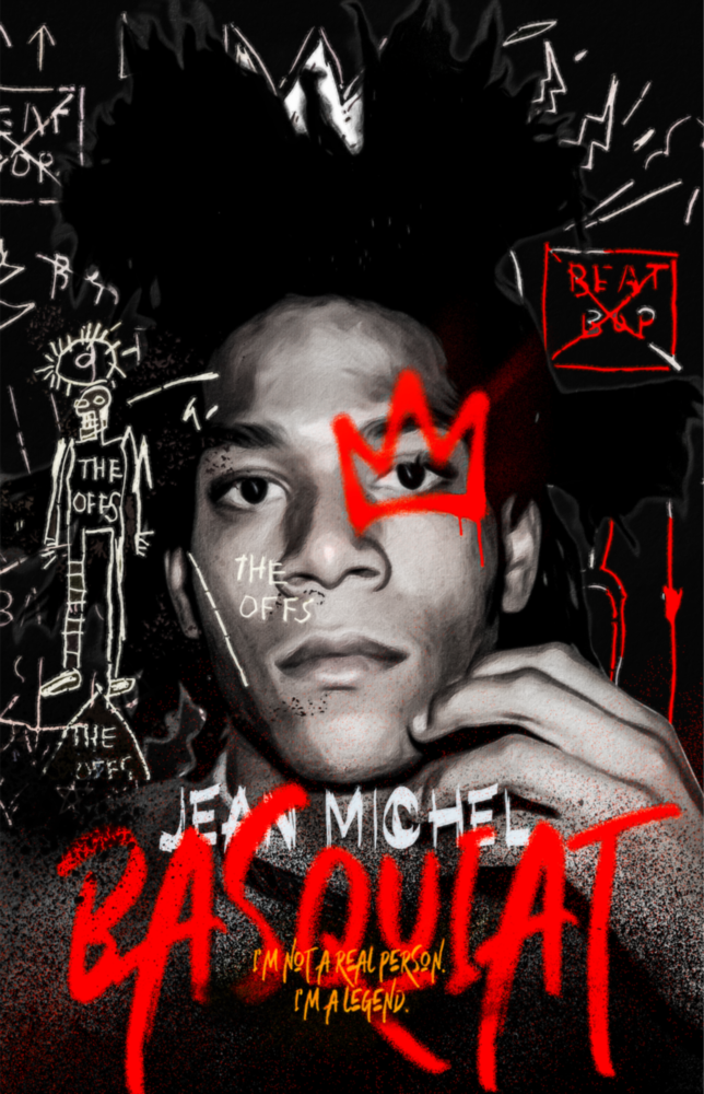Jean-Michel Basquiat Cam Tablo || Tasarımcı Koleksiyonu
