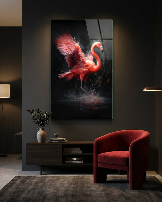 Flamingo Cam Tablo || Tasarımcı Koleksiyonu
