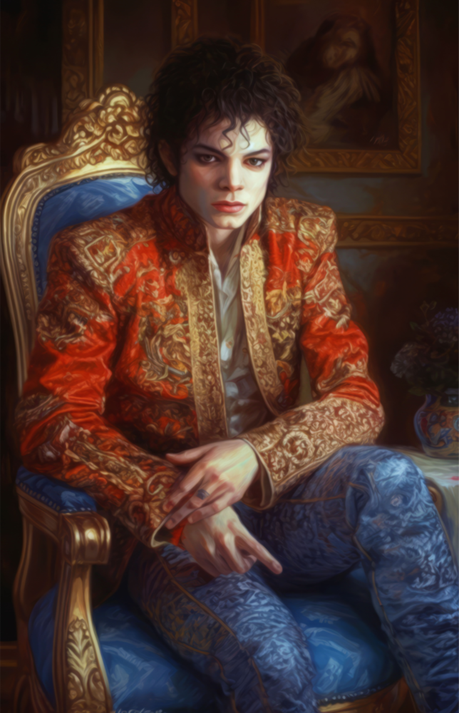 Michael Jackson Cam Tablo || Tasarımcı Koleksiyonu