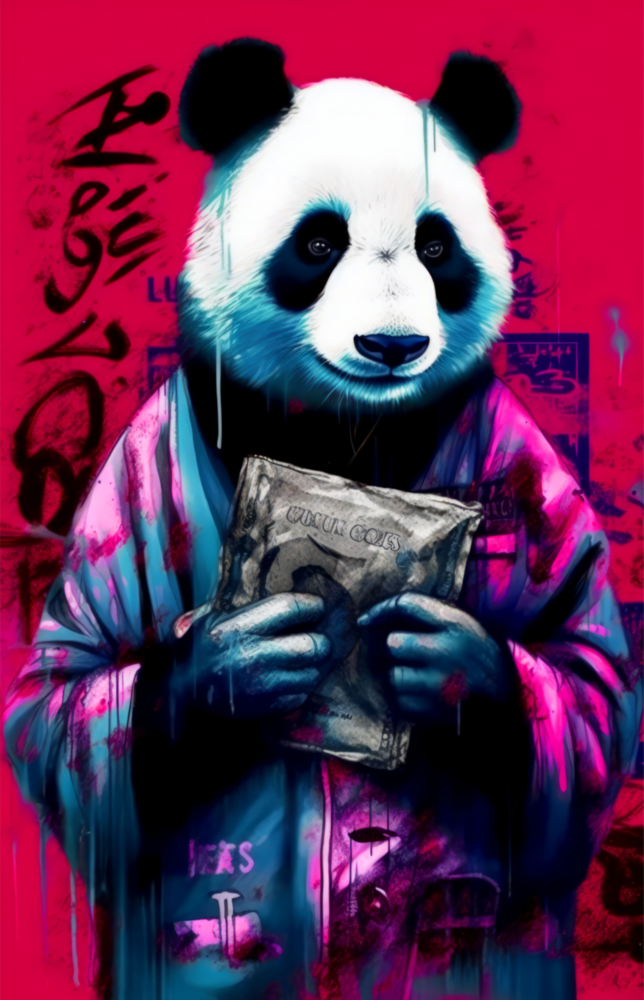 Panda Cam Tablo || Tasarımcı Koleksiyonu
