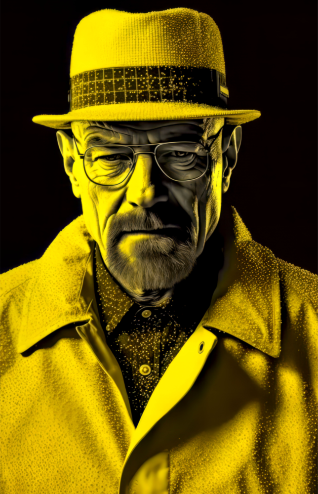 Heisenberg Cam Tablo || Tasarımcı Koleksiyonu