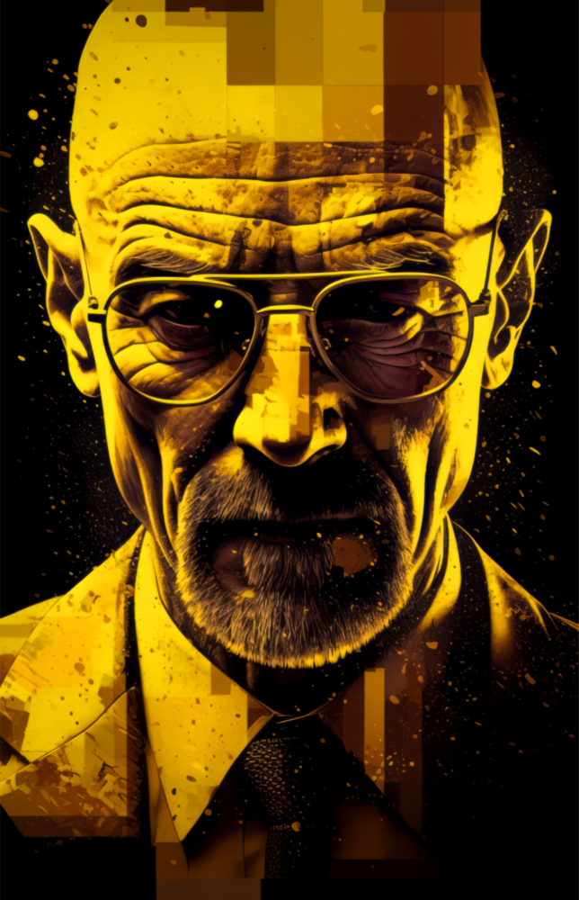 Heisenberg Cam Tablo || Tasarımcı Koleksiyonu