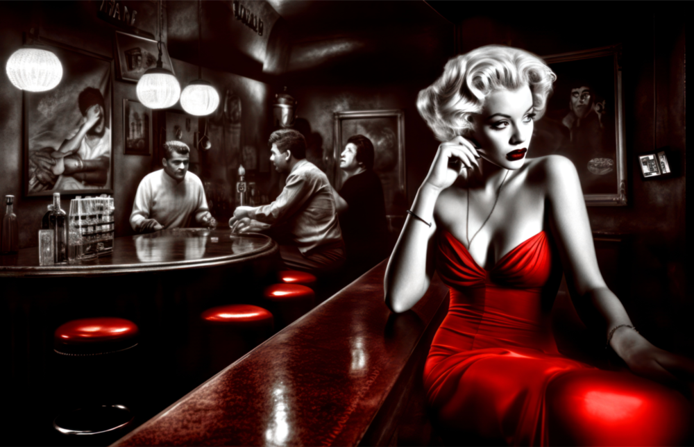 Barda Marilyn Cam Tablo || Tasarımcı Koleksiyonu