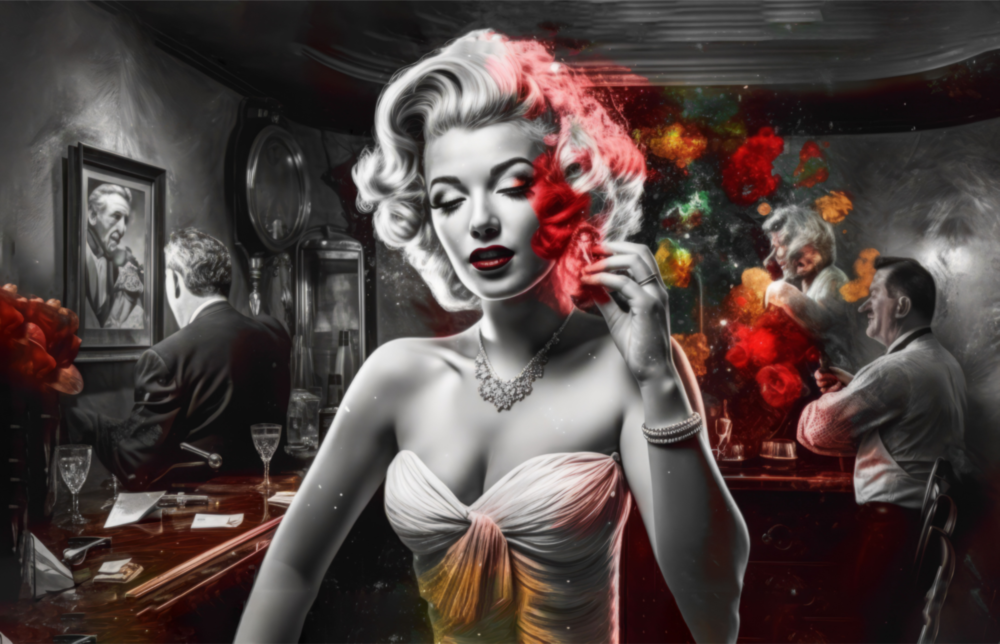Barda Marilyn Cam Tablo || Tasarımcı Koleksiyonu