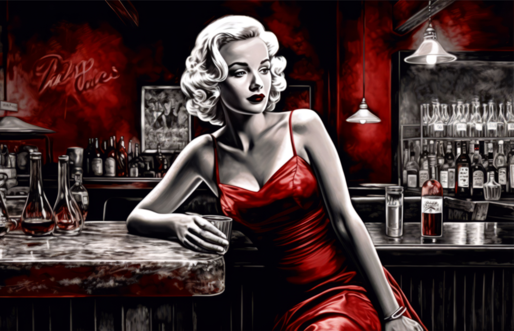 Barda Marilyn Cam Tablo || Tasarımcı Koleksiyonu