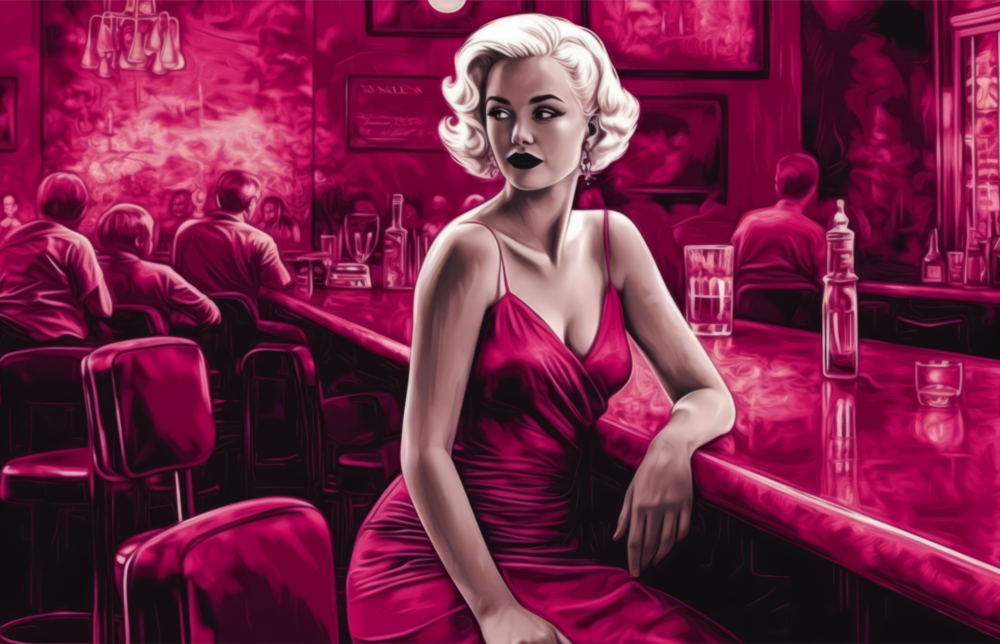 Barda Marilyn Cam Tablo || Tasarımcı Koleksiyonu