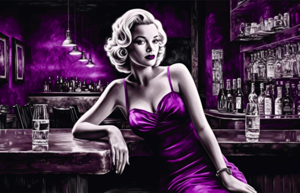 Barda Marilyn Cam Tablo || Tasarımcı Koleksiyonu